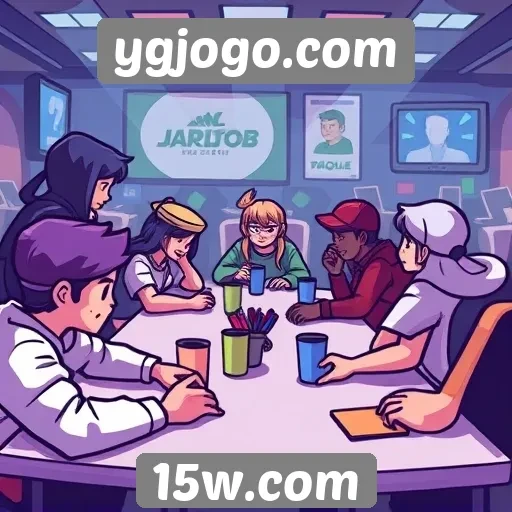 Comunidade de jogadores interage ativamente no ygjogo.com