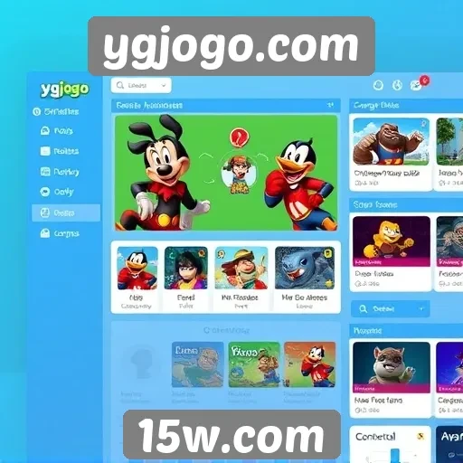 Inovação na interface do usuário do ygjogo.com
